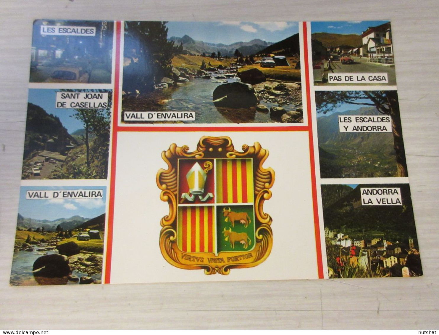 CP CARTE POSTALE ANDORRE VALL D'ENVALIRA VUES DIVERSES - Vierge - Andorra