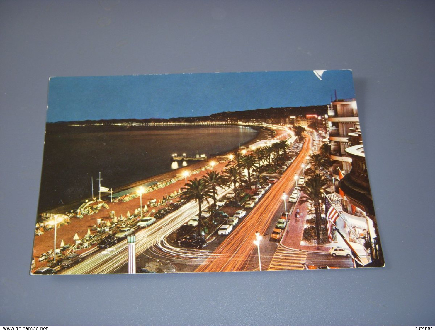 CP CARTE POSTALE ALPES MARITIMES NICE La PROMENADE Des ANGLAIS - Ecrite En 1982  - Sonstige & Ohne Zuordnung