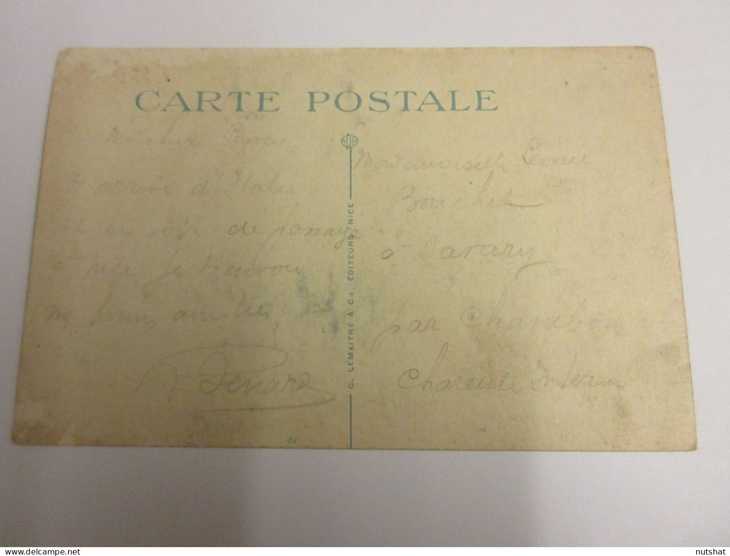 CP CARTE POSTALE ALPES MARITIMES NICE JARDIN ALBERT 1er La POESIE PASTORALE      - Parchi E Giardini