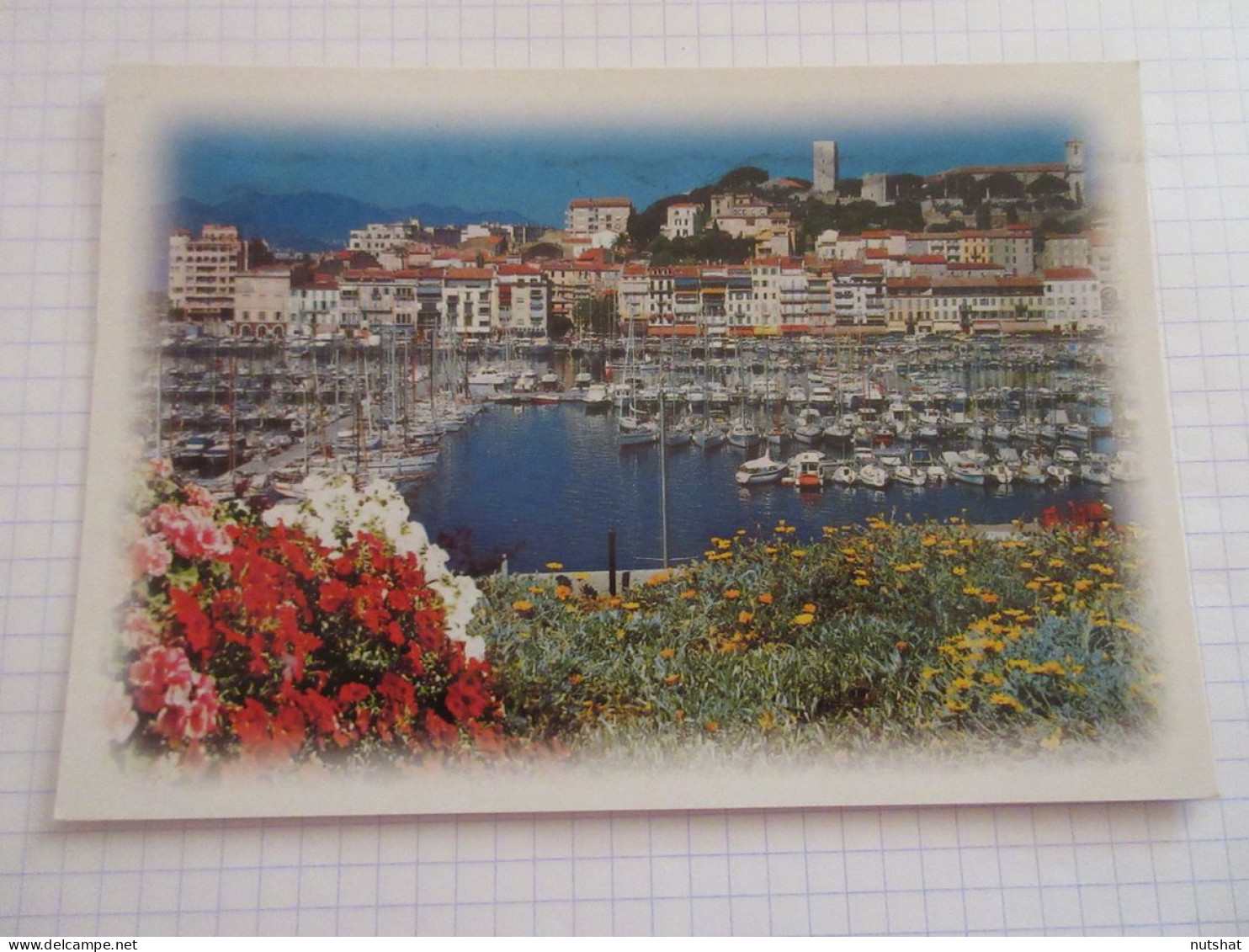 CP CARTE POSTALE ALPES MARITIMES CANNES Le PORT Et Le SUQUET - Ecrite En 2004    - Cannes