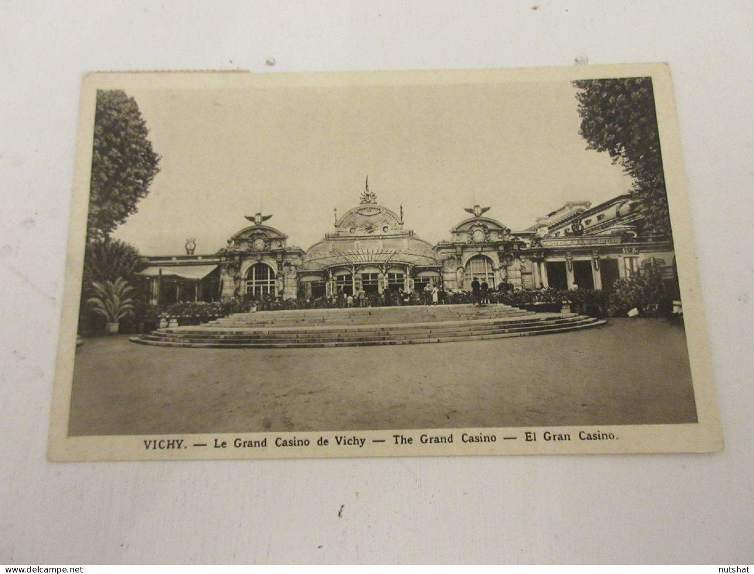 CP CARTE POSTALE ALLIER VICHY Le GRAND CASINO - Ecrite - Vichy