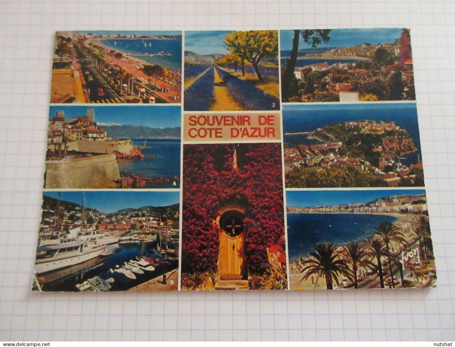 CP CARTE POSTALE ALPES MARITIMES CANNES NICE MENTON ANTIBES MONACO VILLEFRANCHE  - Cannes