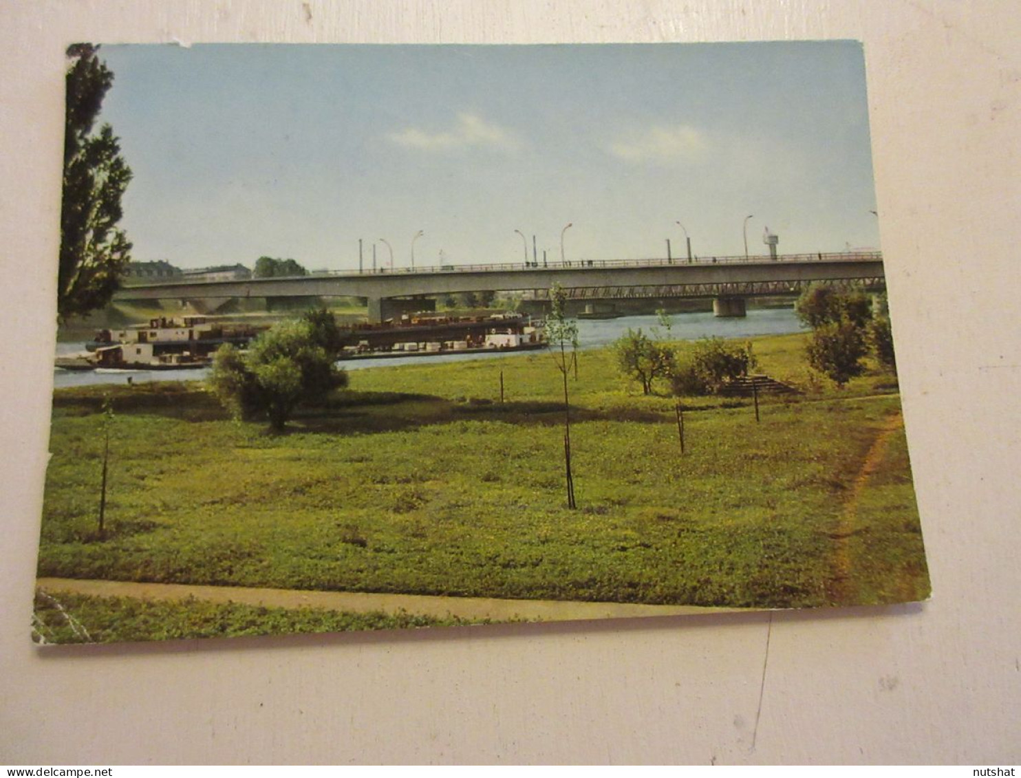 CP CARTE POSTALE ALLEMAGNE KEHL AM RHEIN Le PONT De L'EUROPE - Ecrite En 1977    - Kehl