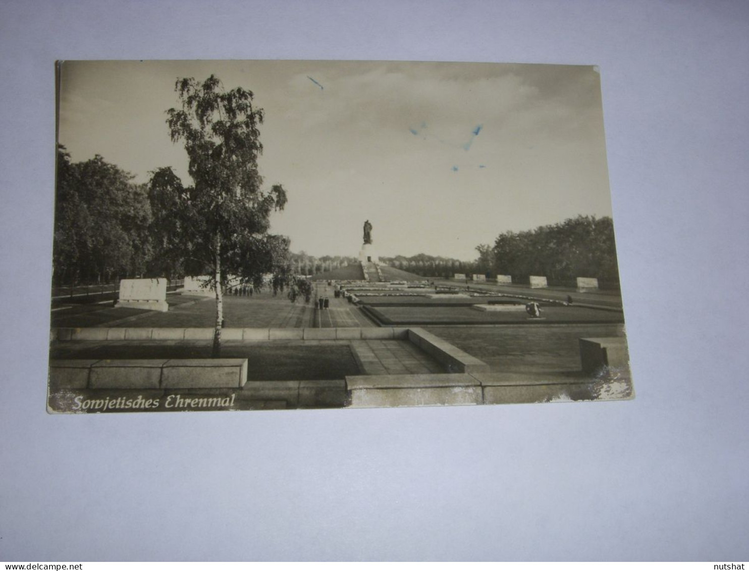 CP CARTE POSTALE ALLEMAGNE BERLIN MEMORIAL SOVIETIQUE SOWJETISCHES EHRENMAL      - Andere & Zonder Classificatie