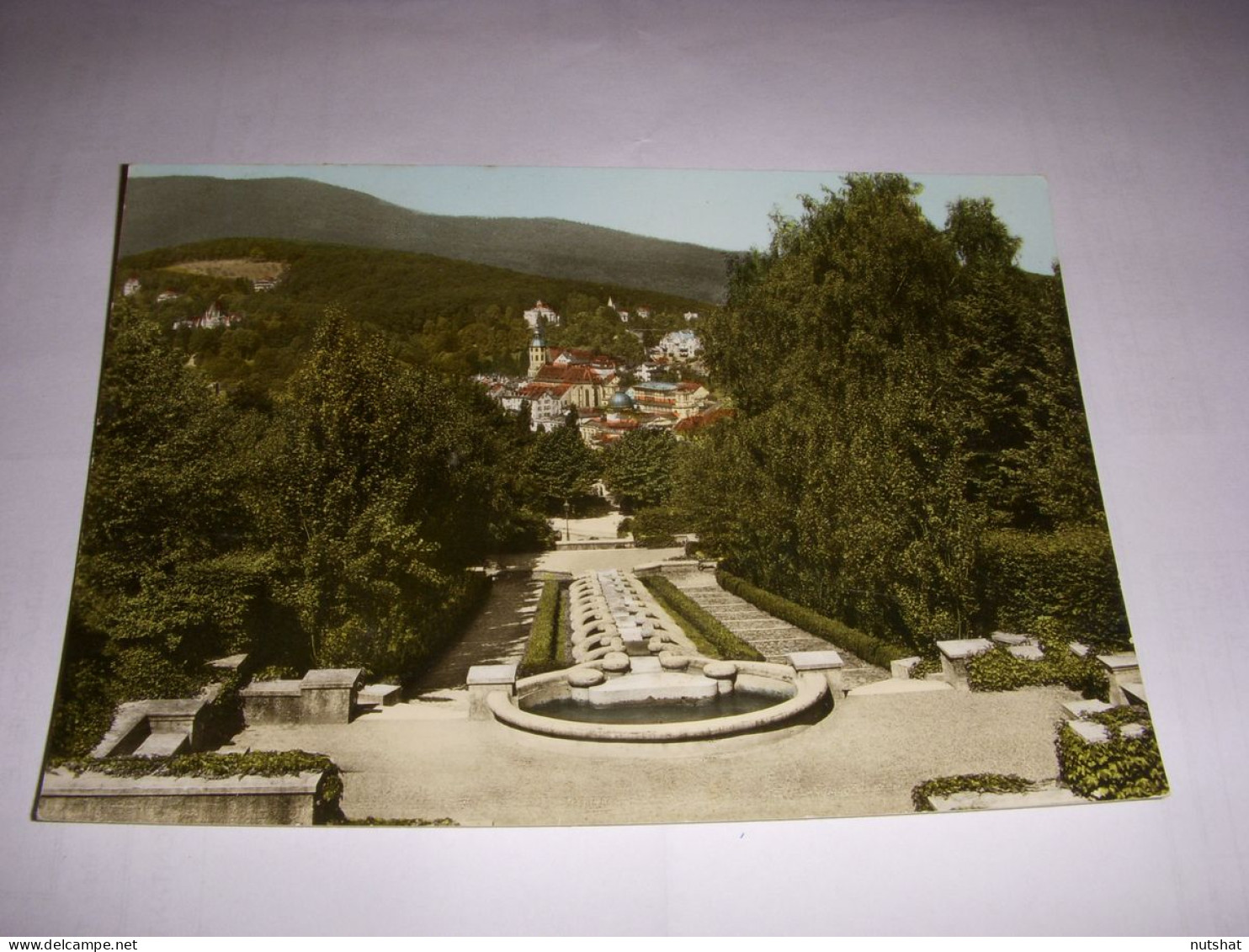 CP CARTE POSTALE ALLEMAGNE BADEN BADEN BLICK VOM PARADIES - VIERGE - Baden-Baden