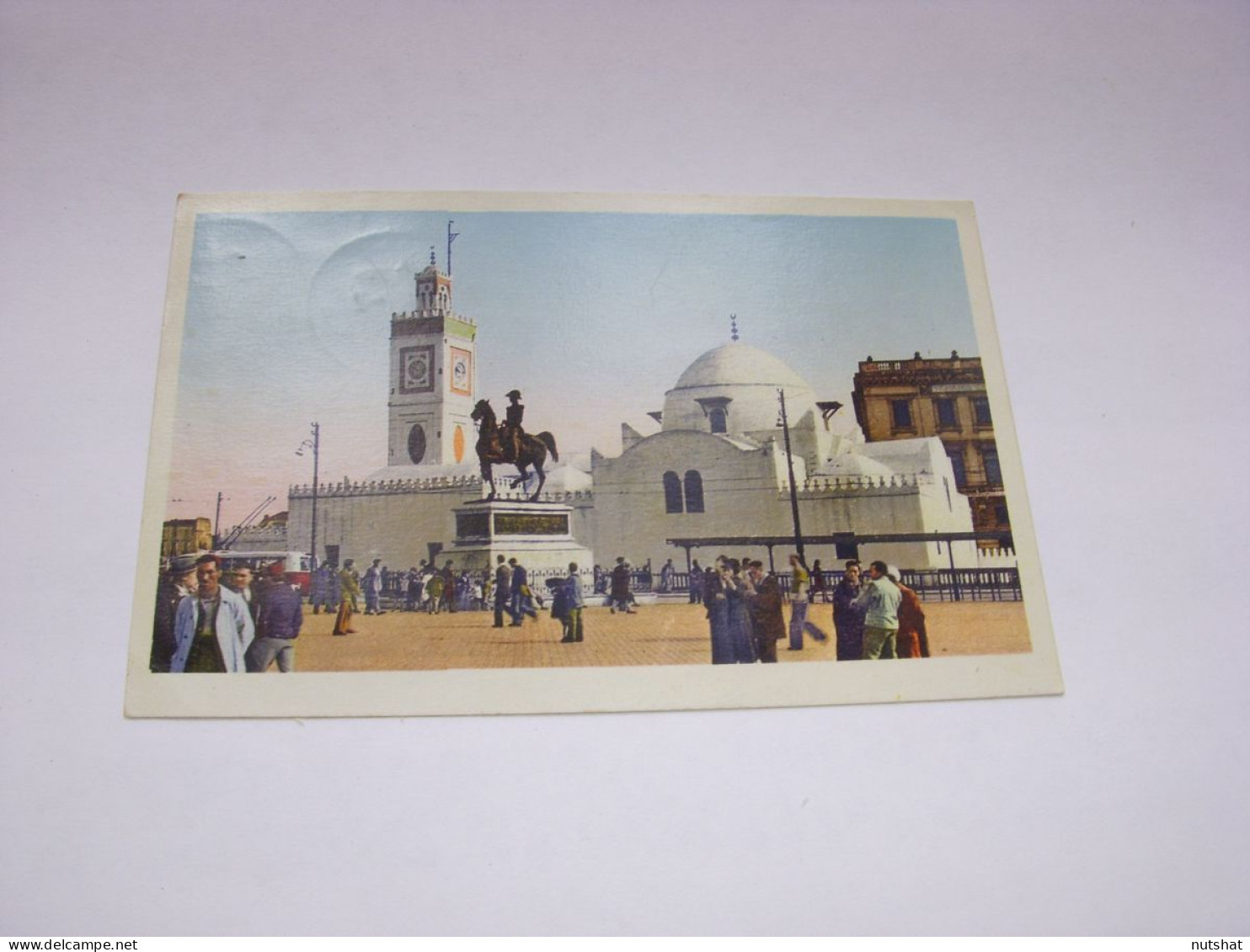 CP CARTE POSTALE ALGERIE ALGER La MOSQUEE EL-DJEDID - Ecrite En 1952  - Algiers