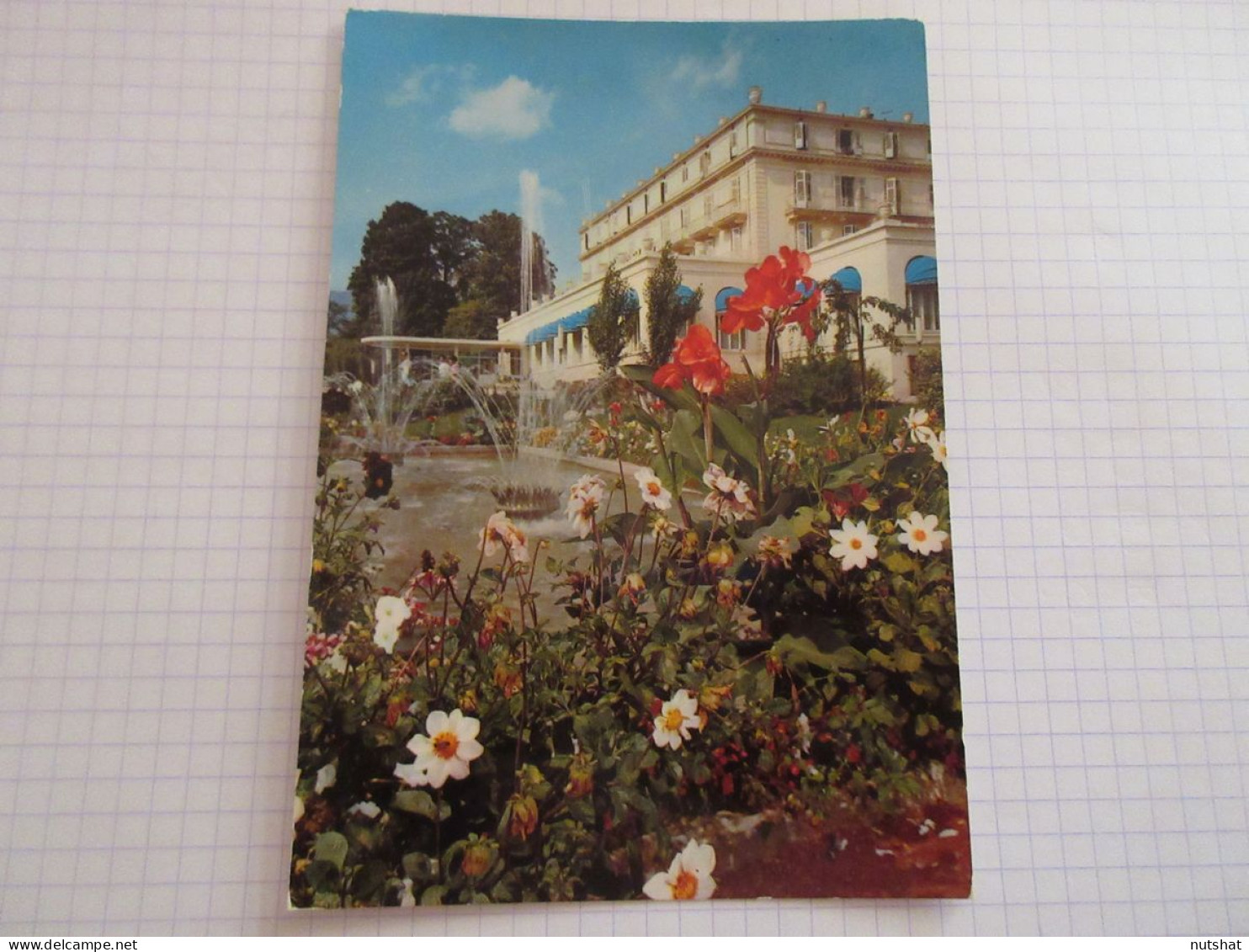 CP CARTE POSTALE AIN DIVONNE Les BAINS Le CASINO Et Ses JARDINS - Ecrite En 1982 - Divonne Les Bains