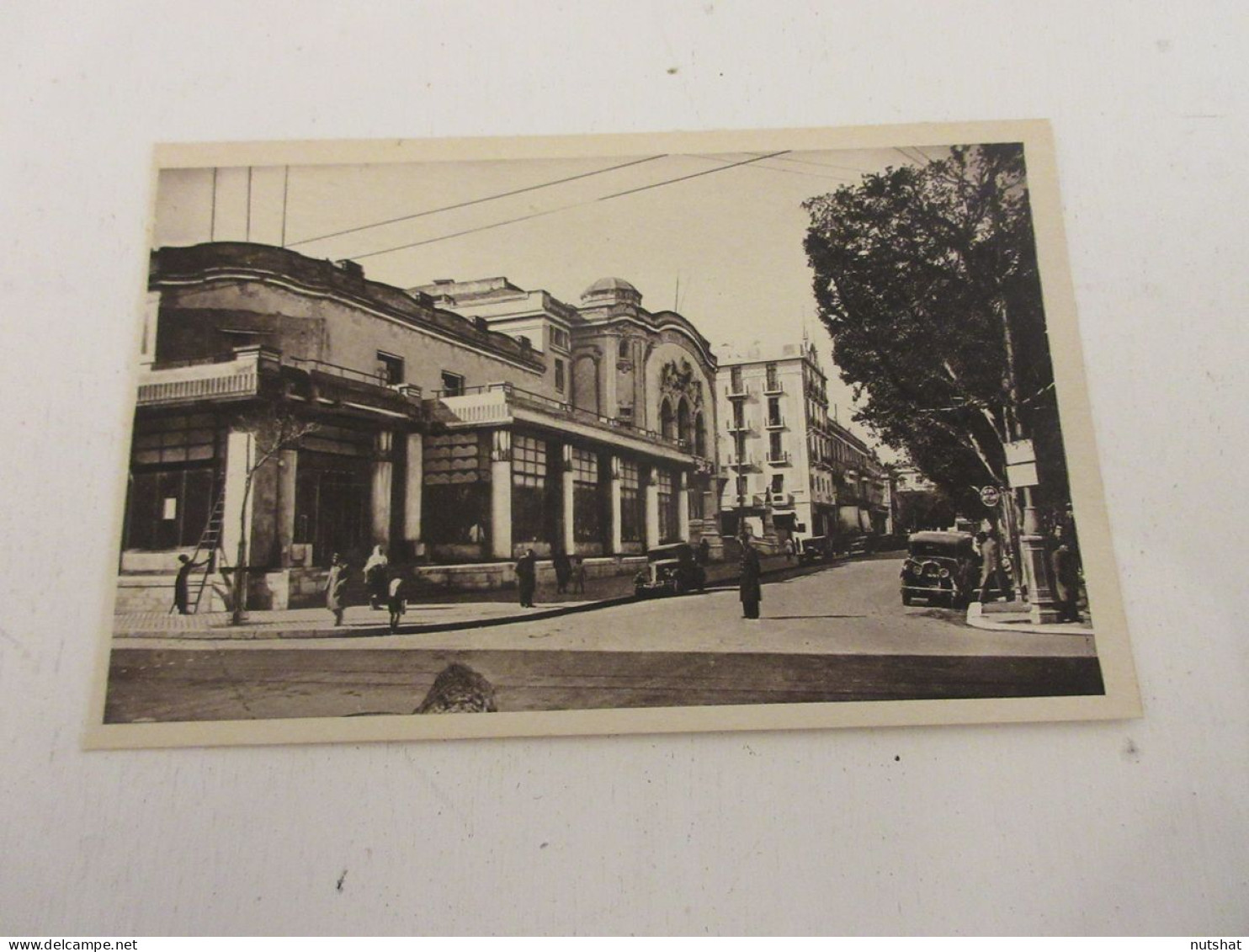 CP CARTE POSTALE AFRIQUE TUNISIE TUNIS THEATRE MUNICIPAL - Vierge - Tunisia