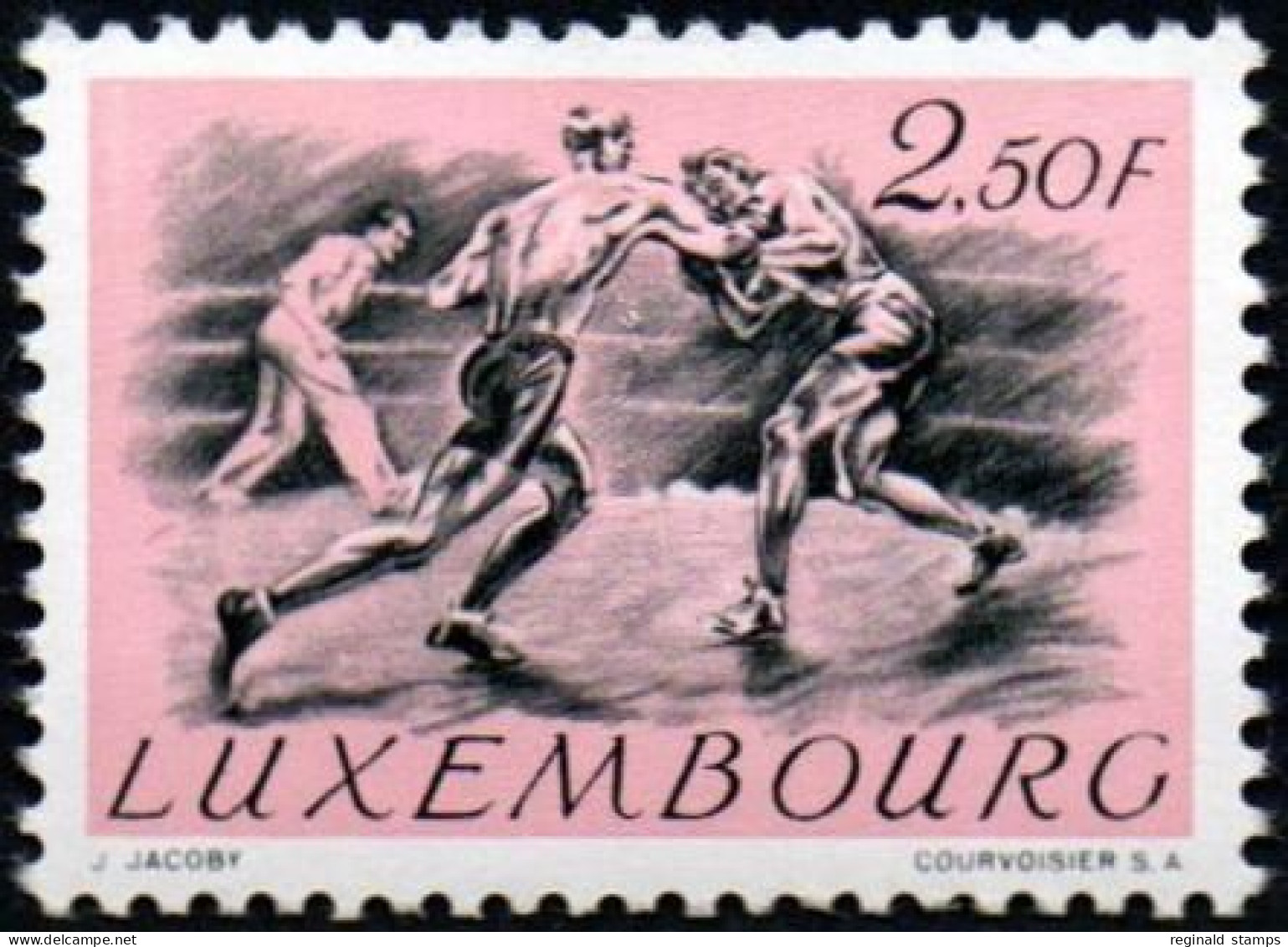 Luxembourg 1952 Olympic Games 2F 50c,  MNH ** Mi 497 (Ref: 1145) - Neufs