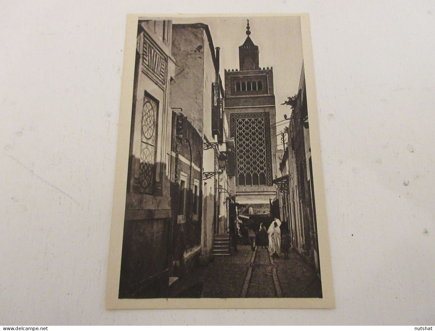 CP CARTE POSTALE AFRIQUE TUNISIE TUNIS La GRANDE MOSQUEE - Vierge - Túnez