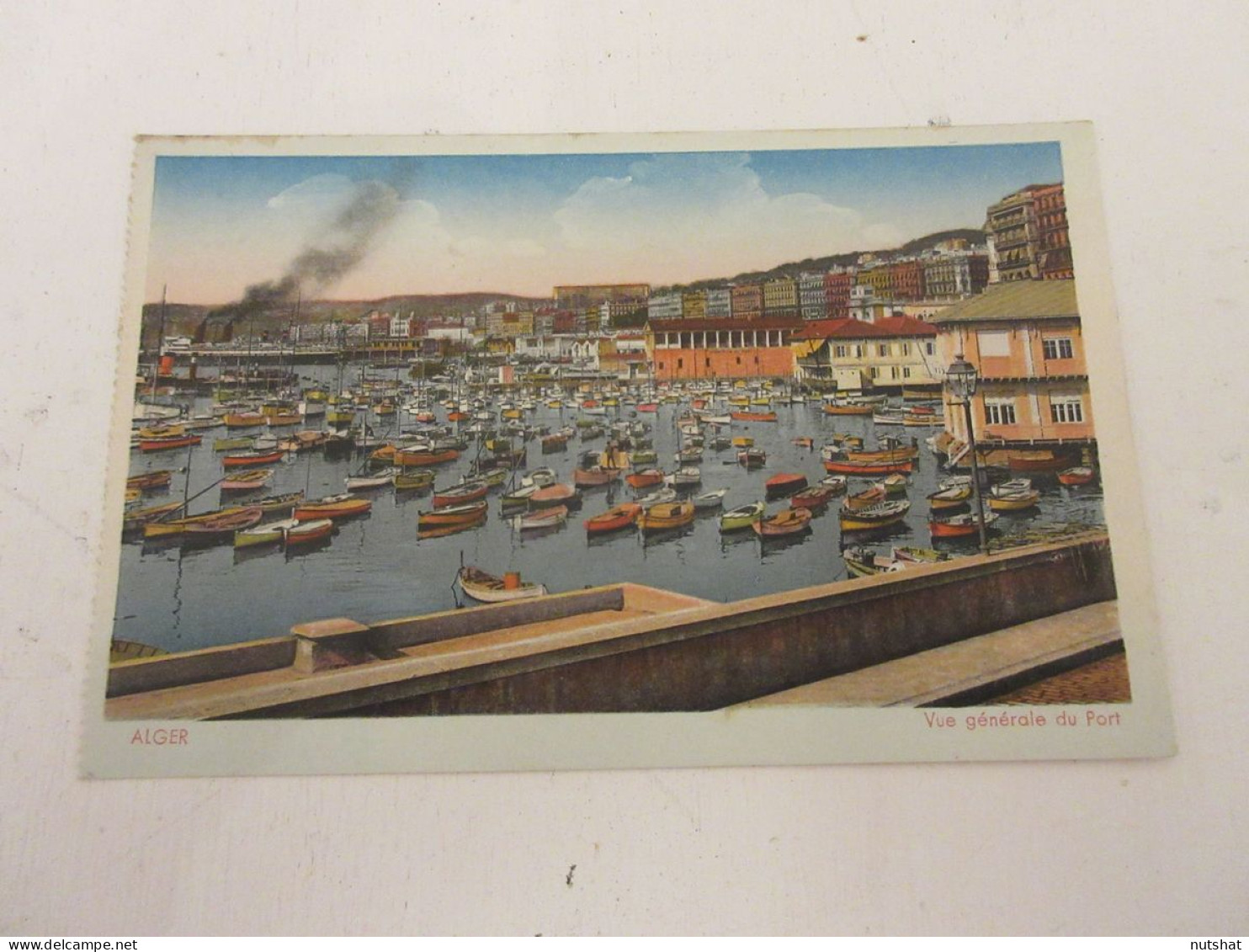 CP CARTE POSTALE AFRIQUE ALGERIE VUE GENERALE Du PORT - Ecrite En 1938 - Algiers