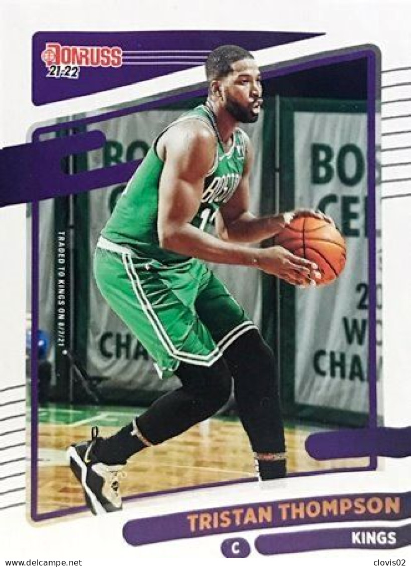 10 Tristan Thompson - Sacramento Kings - Carte Panini NBA Donruss 2021-2022 - Sonstige & Ohne Zuordnung