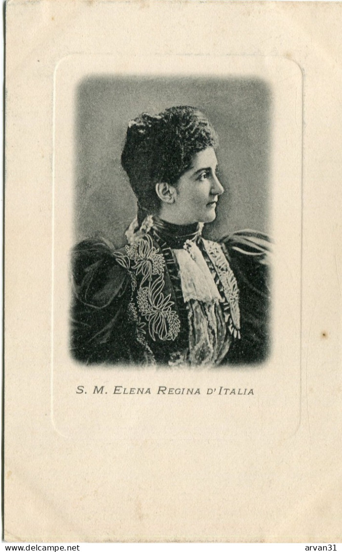 S.M. ELENA REGINA D' ITALIA - - Königshäuser