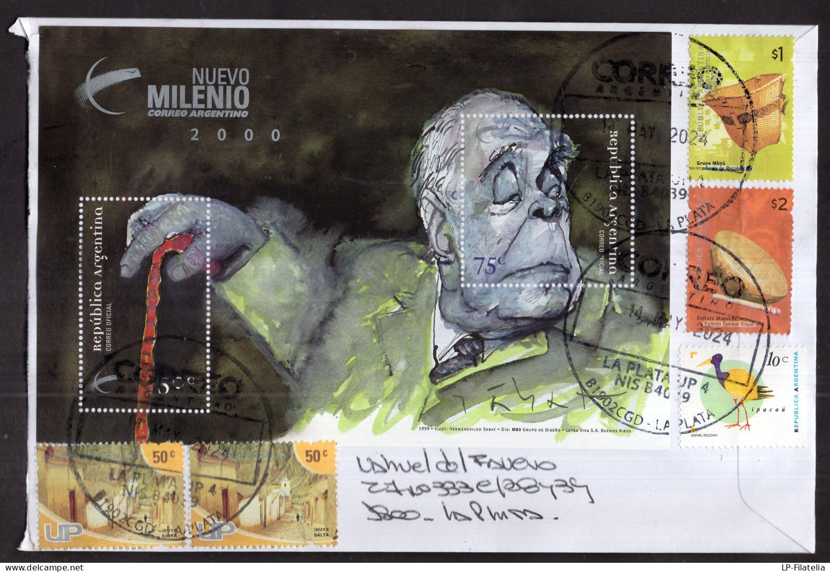 Argentina - 2024 - Revalorizadas - Modern Stamps - Diverse Stamps - Brieven En Documenten