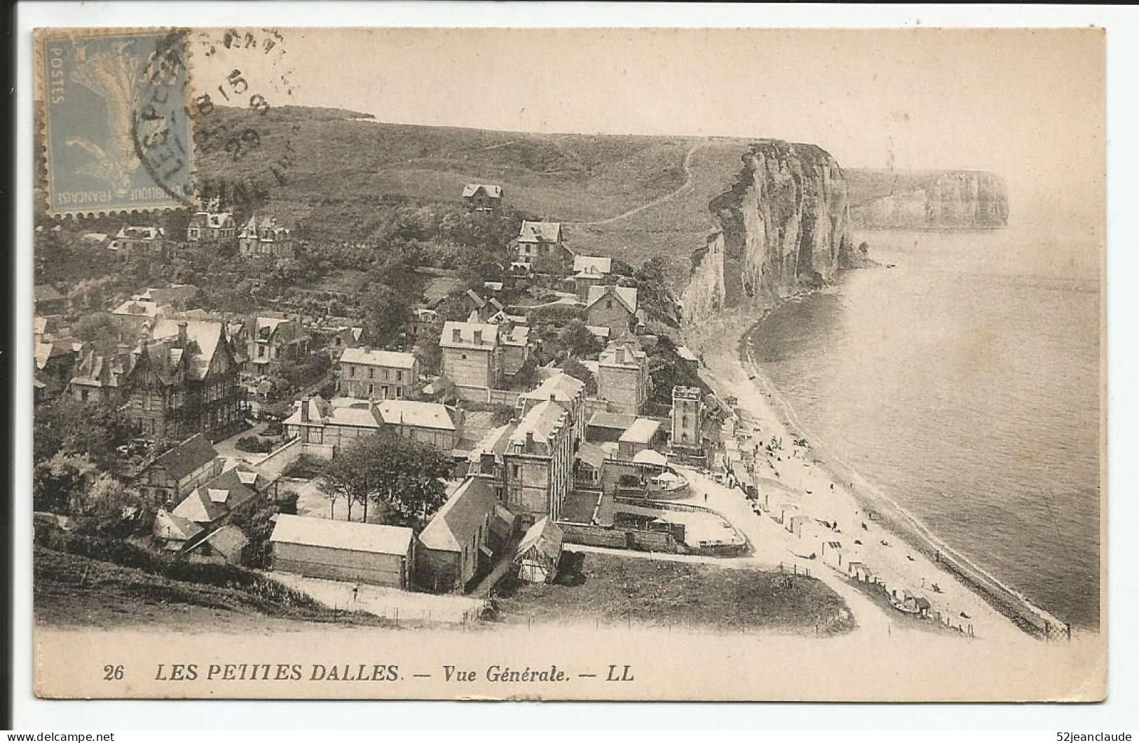 Les Petites Dalles Vue Générale     1929    N° 26 - Other & Unclassified