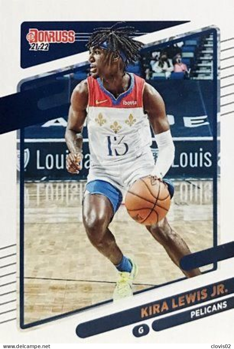 18 Kira Lewis Jr. - New Orleans Pelicans - Carte Panini NBA Donruss 2021-2022 - Autres & Non Classés