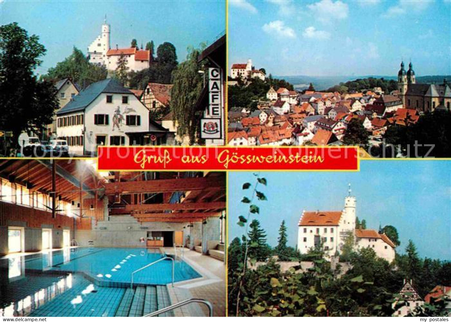 72720568 Goessweinstein Schloss Hallenba Panorama Goessweinstein - Other & Unclassified