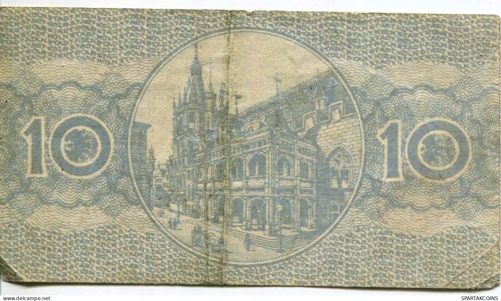 10 PFENNIG 1920 Stadt COLOGNE Rhine DEUTSCHLAND Notgeld Papiergeld Banknote #PL855 - [11] Local Banknote Issues
