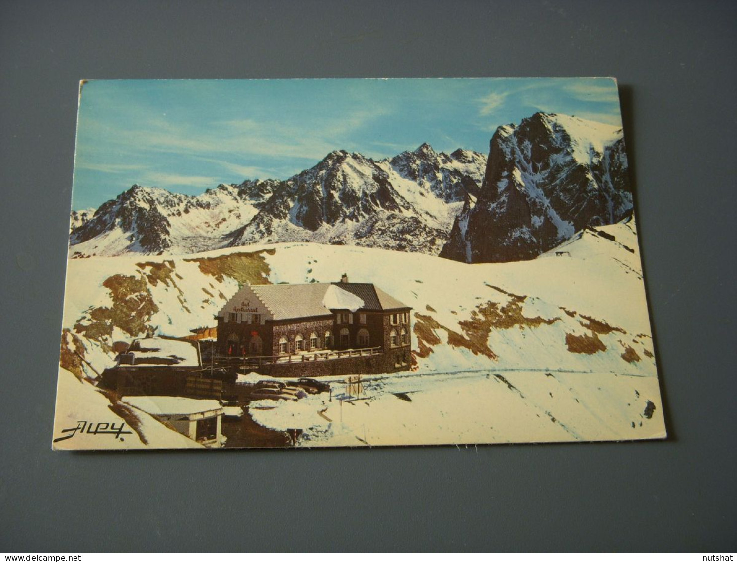 CP CARTE POSTALE HAUTES PYRENEES HOTEL COL Du TOURMALET - Ecrite En 1977 - Other & Unclassified