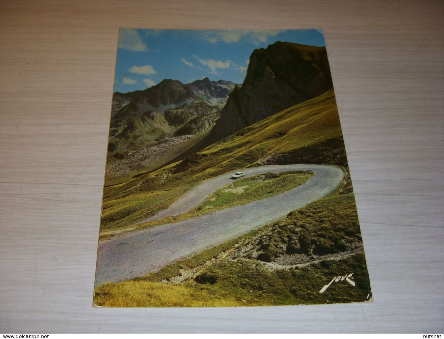 CP CARTE POSTALE HAUTES PYRENEES COL Du TOURMALET PIC D'ESPADE - ECRITE En 1975 - Autres & Non Classés