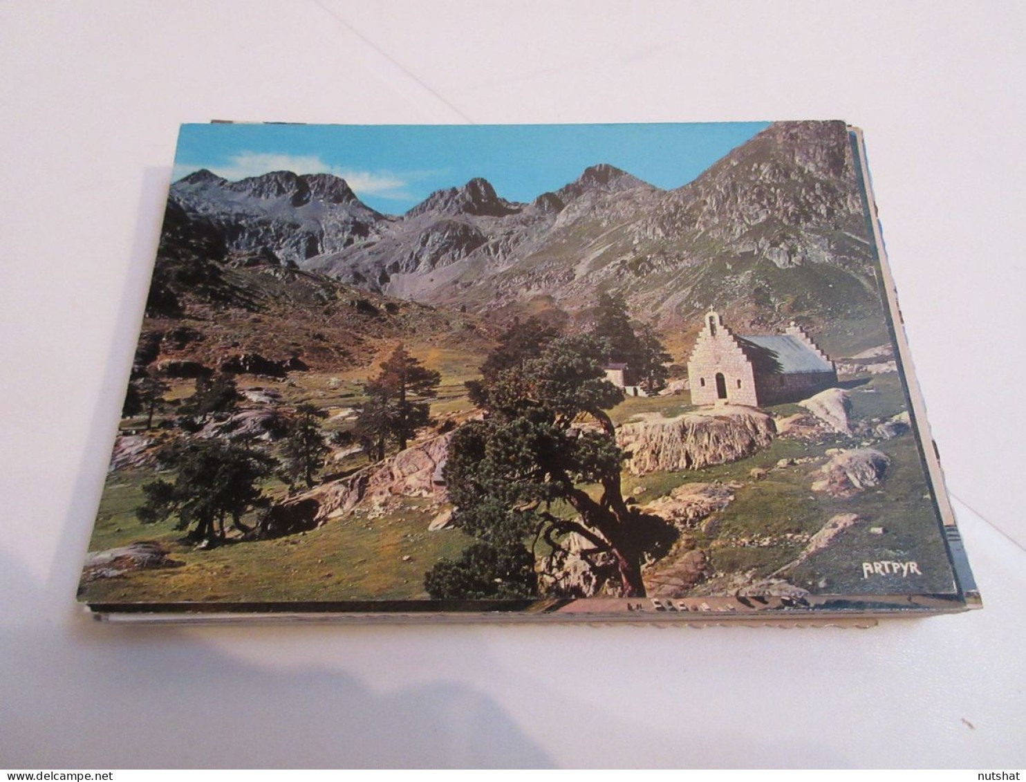 CP CARTE POSTALE HAUTES PYRENEES CHAPELLE Et PORT Du MARCADAU - Vierge - Otros & Sin Clasificación