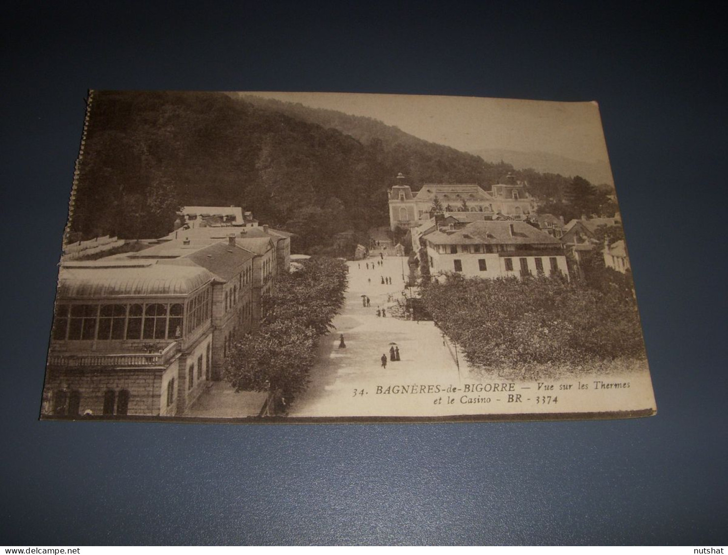 CP CARTE POSTALE HAUTES PYRENEES BAGNERES De BIGORRE THERMES Et CASINO           - Bagneres De Bigorre