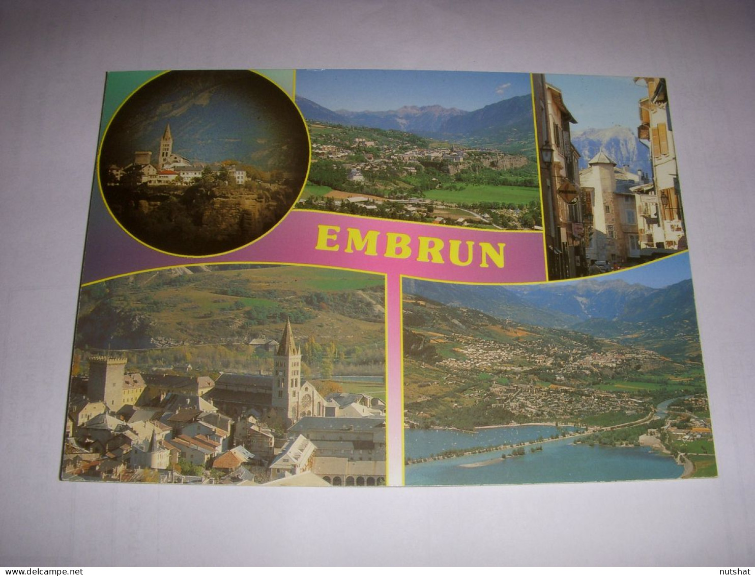 CP CARTE POSTALE HAUTES ALPES EMBRUN VUES GENERALES - ECRITE En 2001 - Embrun