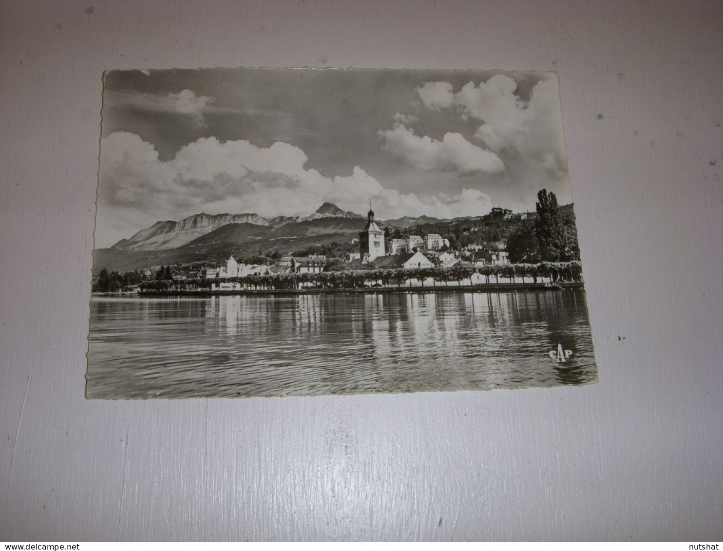 CP CARTE POSTALE HAUTE SAVOIE EVIAN La DENT D'OCHE - Ecrite En 1962 - Evian-les-Bains