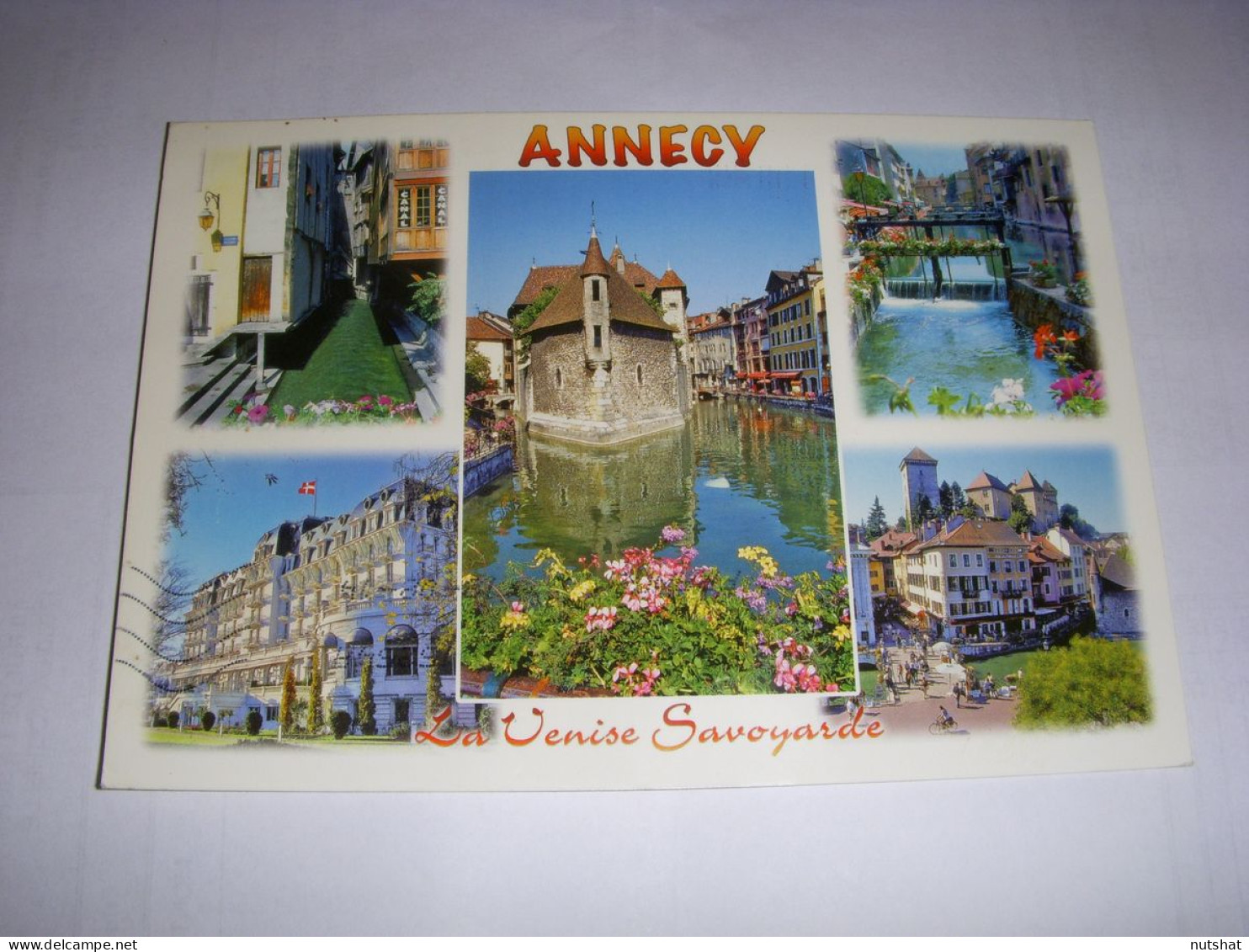 CP CARTE POSTALE HAUTE SAVOIE ANNECY La VENISE SAVOYARDE - ECRITE - Annecy