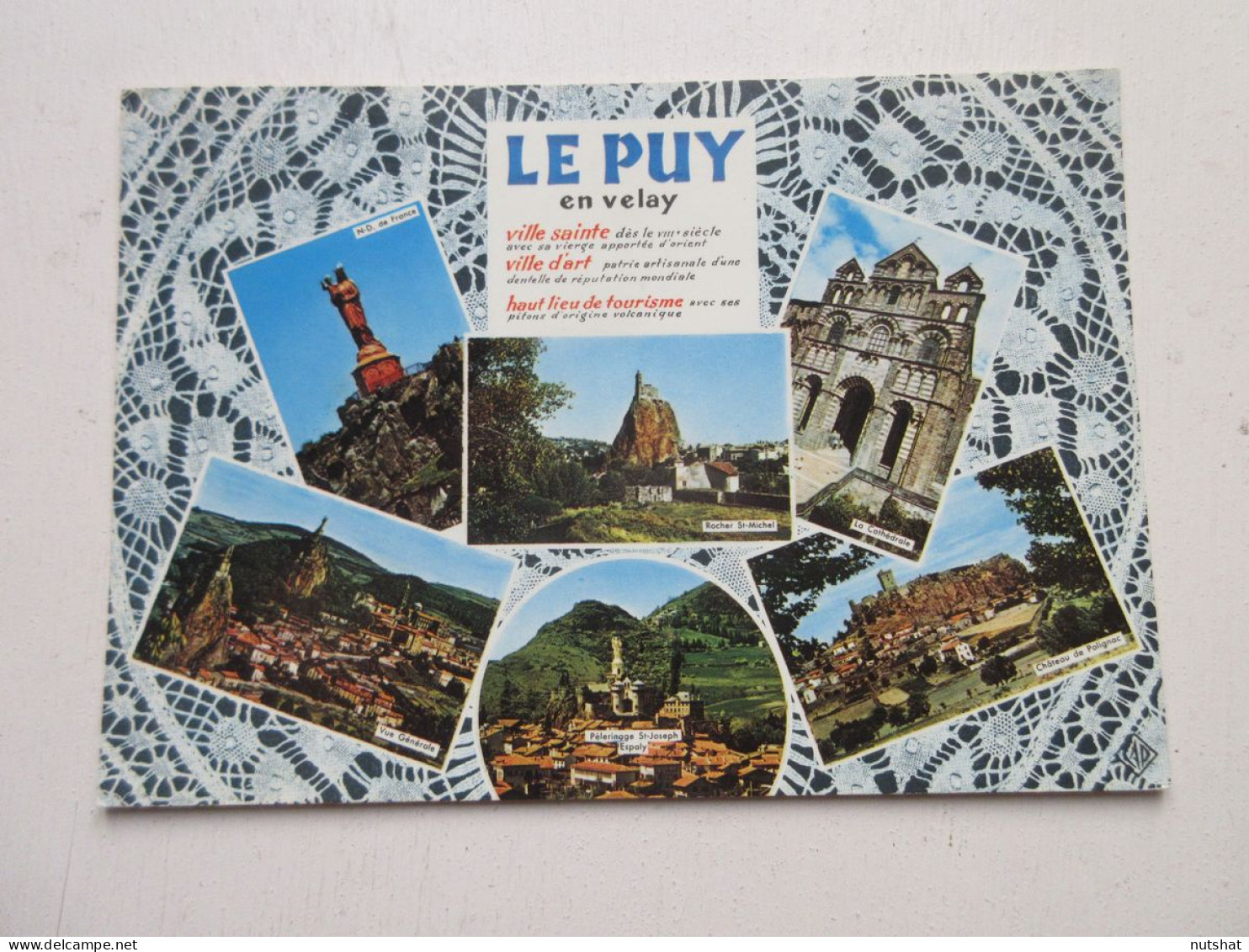 CP CARTE POSTALE HAUTE LOIRE Le PUY En VELAY VUES DIVERSES CHATEAU De POLIGNAC   - Le Puy En Velay