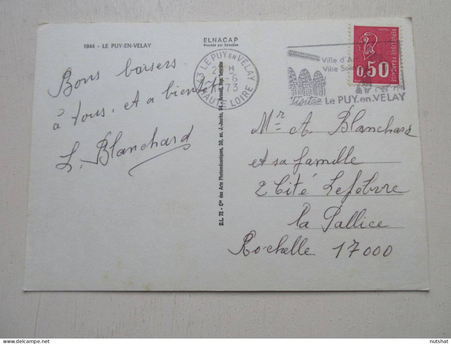 CP CARTE POSTALE HAUTE LOIRE Le PUY En VELAY VUES DIVERSES CHATEAU De POLIGNAC   - Le Puy En Velay