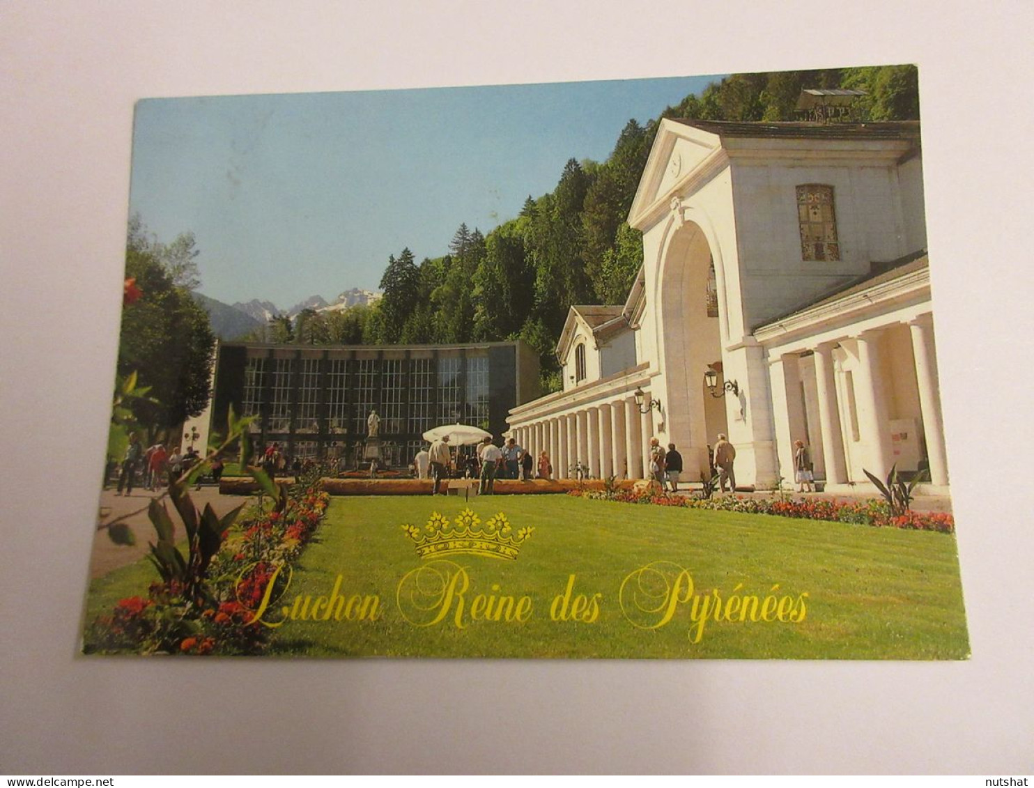 CP CARTE POSTALE HAUTE GARONNE LUCHON THERMES SAUNA-VAPORIUM - Ecrite En 1984 - Luchon