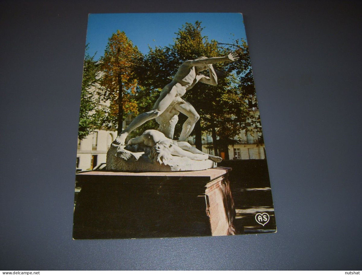 CP CARTE POSTALE HAUTE GARONNE LUCHON QUINCONCES STATUE ABEL Et CAIN - Vierge - Luchon