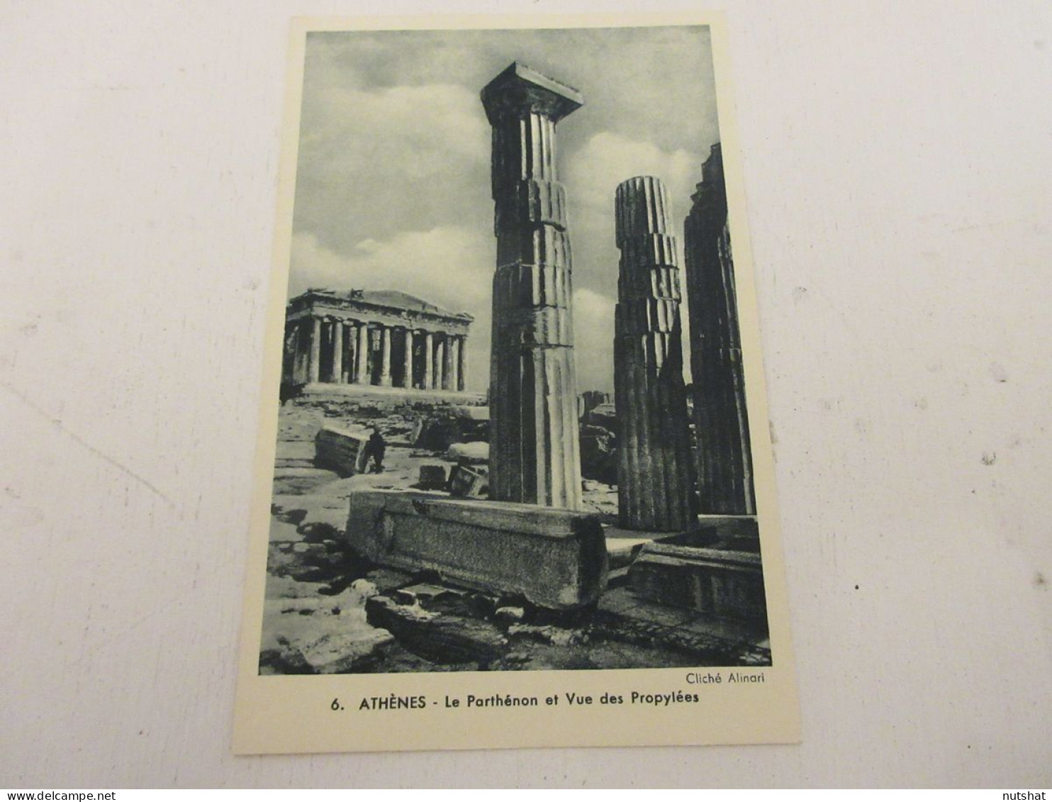 CP CARTE POSTALE GRECE ATHENES 6. Le PARTHENON Et VUE Des PROPYLEES - Vierge     - Griechenland