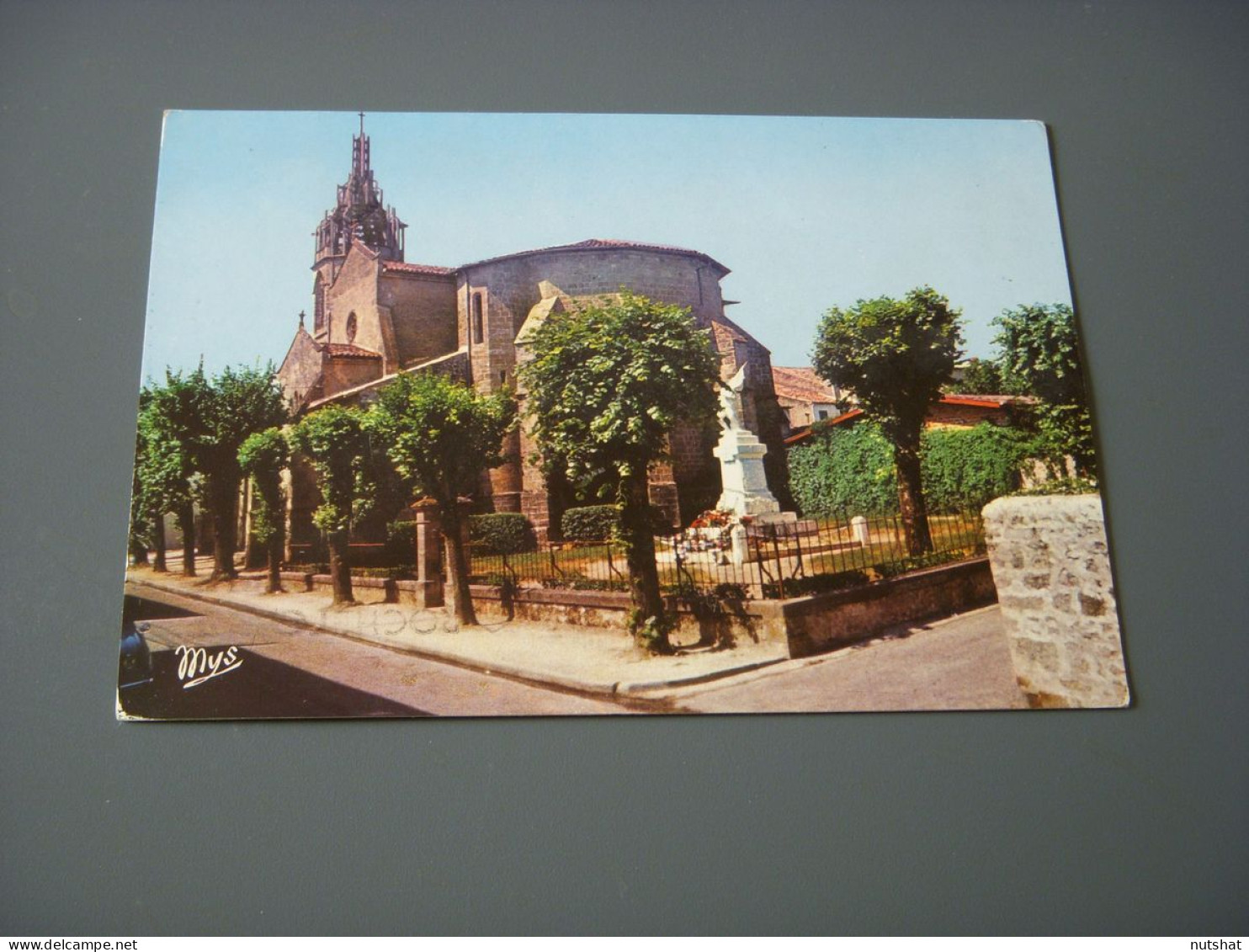 CP CARTE POSTALE GIRONDE SAUVETERRE De GUYENNE EGLISE Et MONUMENT - Ecrite 1976 - Sonstige & Ohne Zuordnung