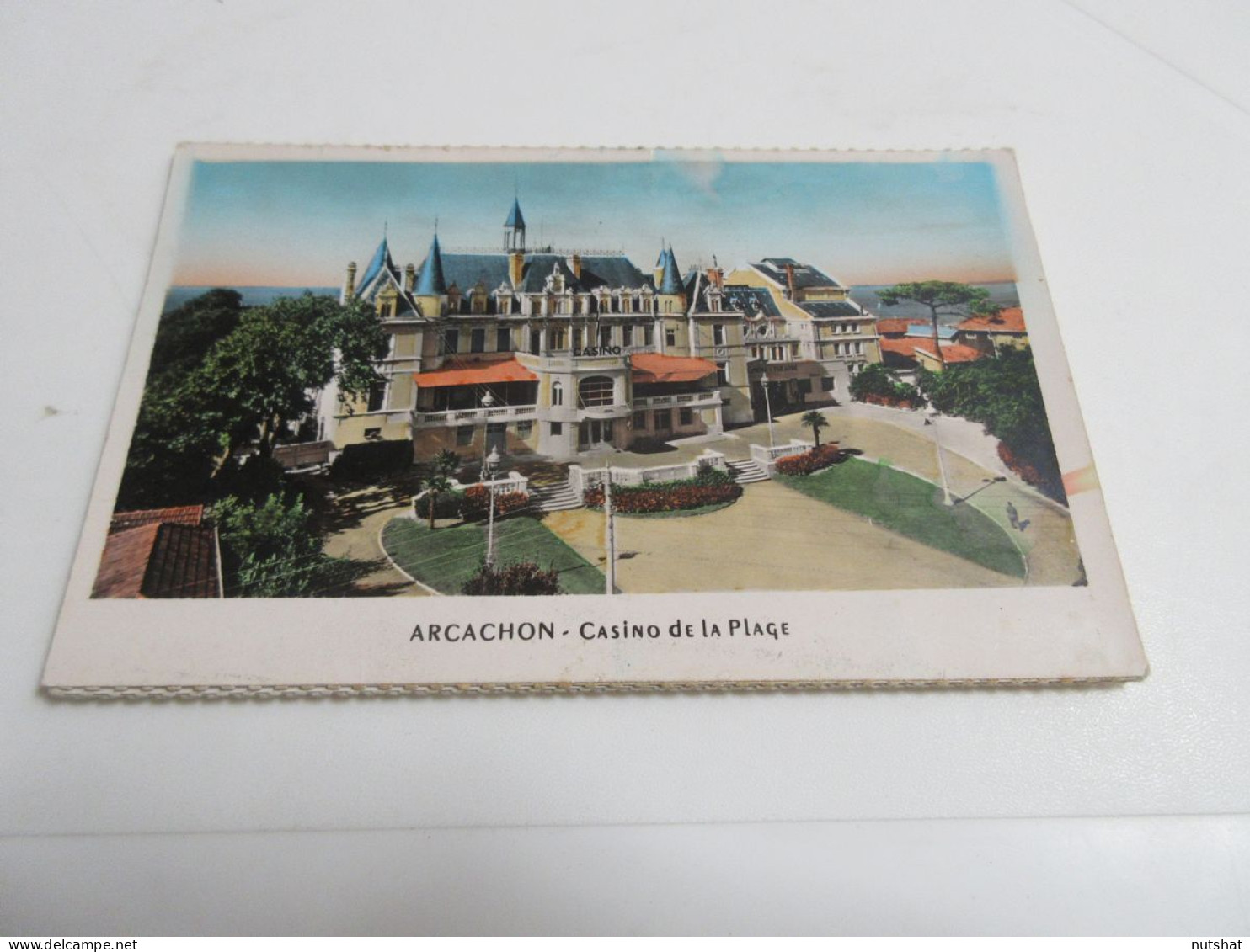 CP CARTE POSTALE GIRONDE ARCACHON CASINO De La PLAGE - Vierge - Arcachon