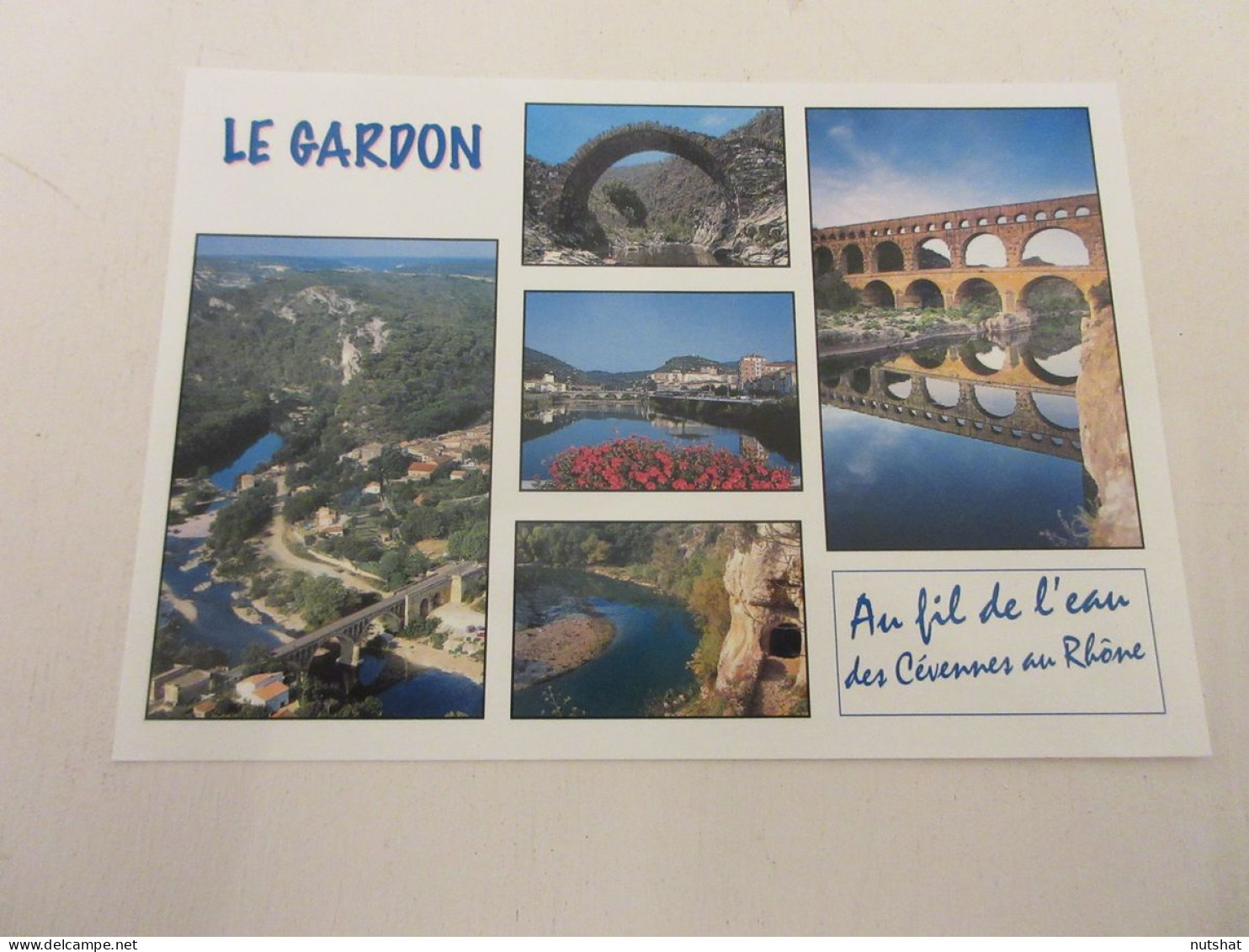 CP CARTE POSTALE GARD Le GARDON ANDUZE PONT REMOULIN COLLIAS ALES St JEAN Ecrite - Autres & Non Classés