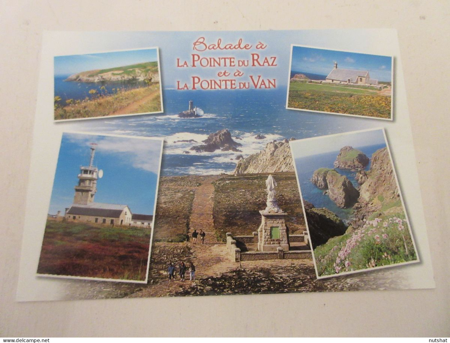 CP CARTE POSTALE FINISTERE POINTE Du RAZ Et Du VAN VUES DIVERSES - Ecrite - Andere & Zonder Classificatie