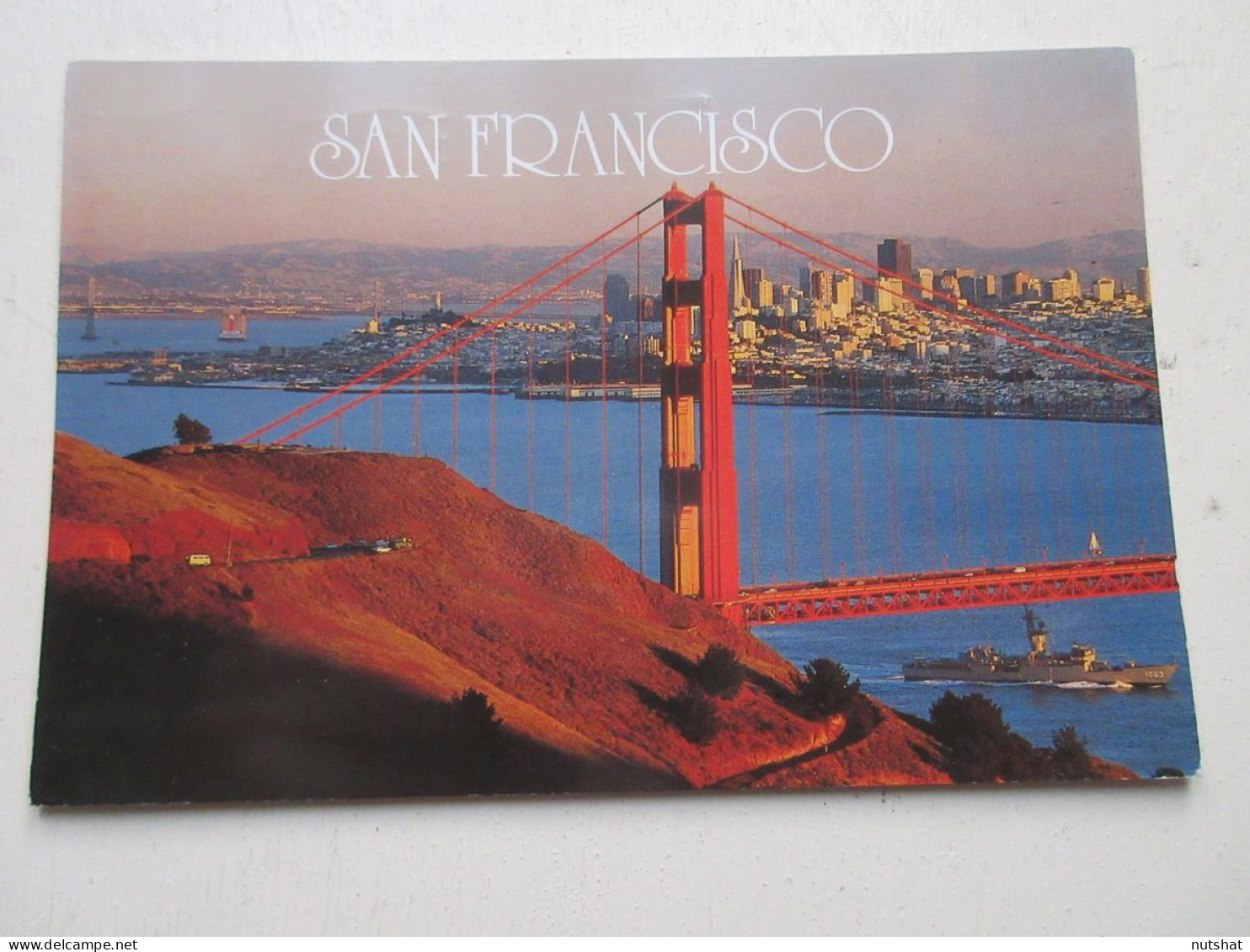CP CARTE POSTALE ETATS UNIS CALIFORNIE SAN FRANCISCO The GOLDEN GATE BRIDGE      - San Francisco