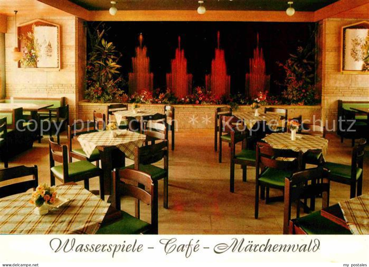 72720533 Sambachshof Hassberg Maerchenwald Cafe Wasserspiele Sambachshof - Bad Koenigshofen