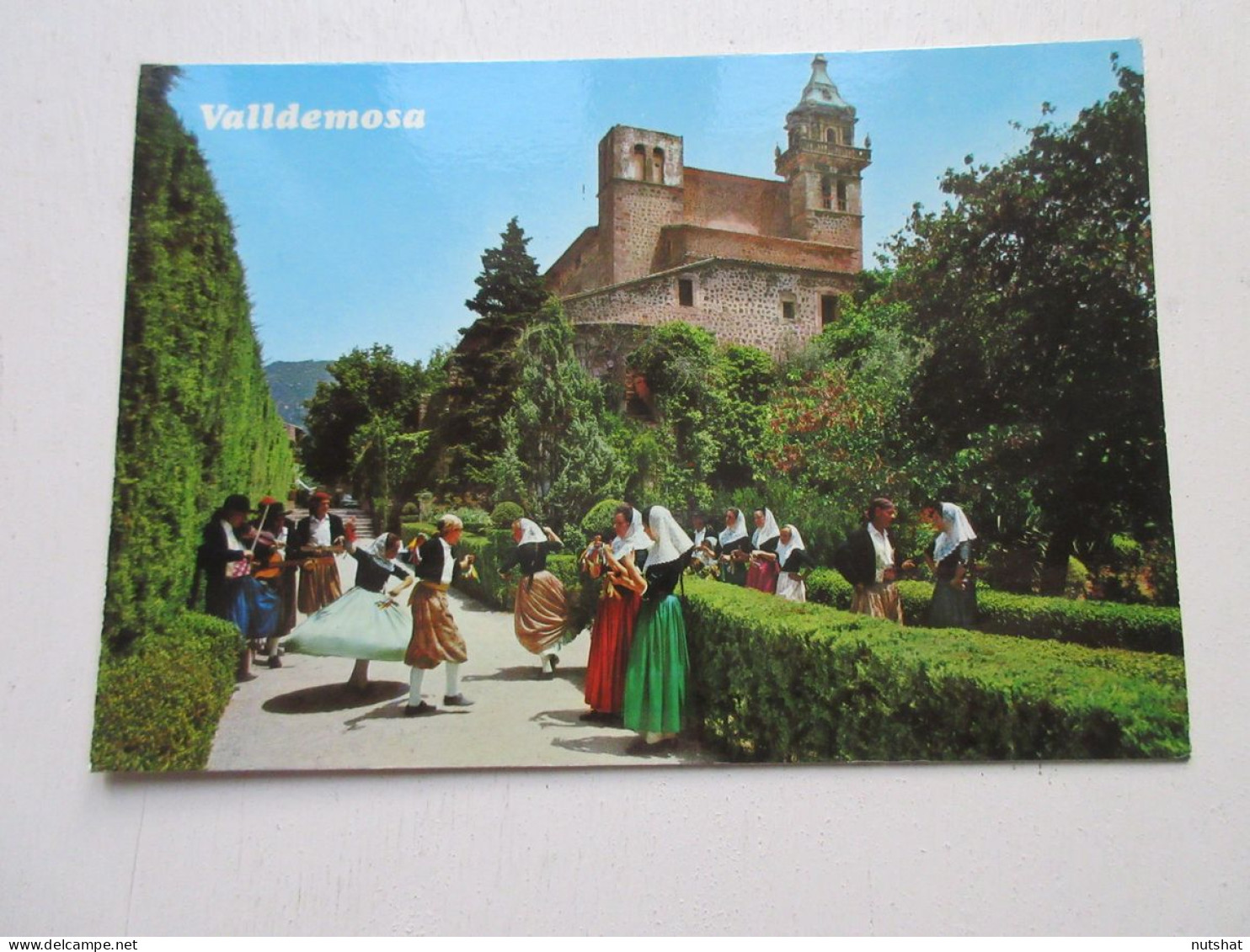 CP CARTE POSTALE ESPAGNE ILES BALEARES MAJORQUE VALLDEMOSA DANSEURS COSTUMES     - Mallorca