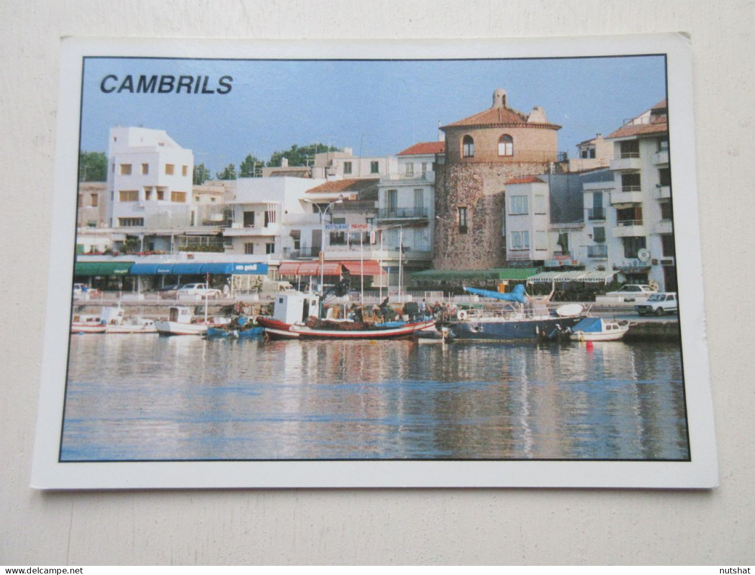 CP CARTE POSTALE ESPAGNE CATALOGNE CAMBRILS COSTA DORADA BARRIO MARITIMO Ecrite  - Other & Unclassified