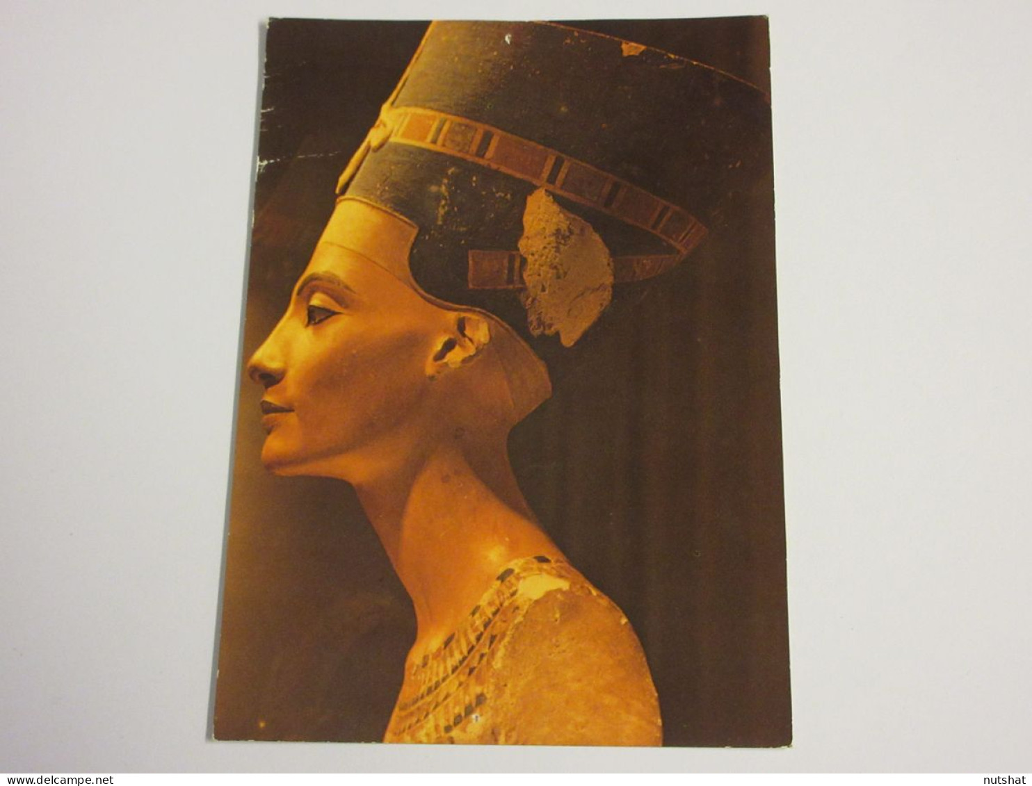 CP CARTE POSTALE EGYPTE BUSTE De NEFERTITI - Ecrite - Andere & Zonder Classificatie