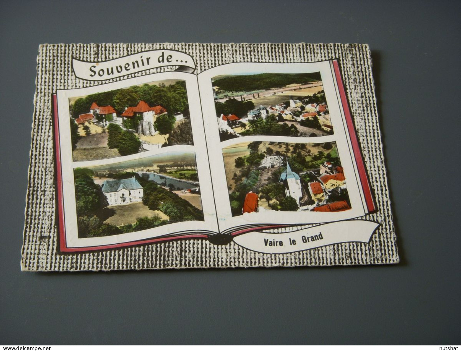 CP CARTE POSTALE DOUBS VAIRE Le GRAND Le CHATEAU Vu Du CIEL - Ecrite - Andere & Zonder Classificatie