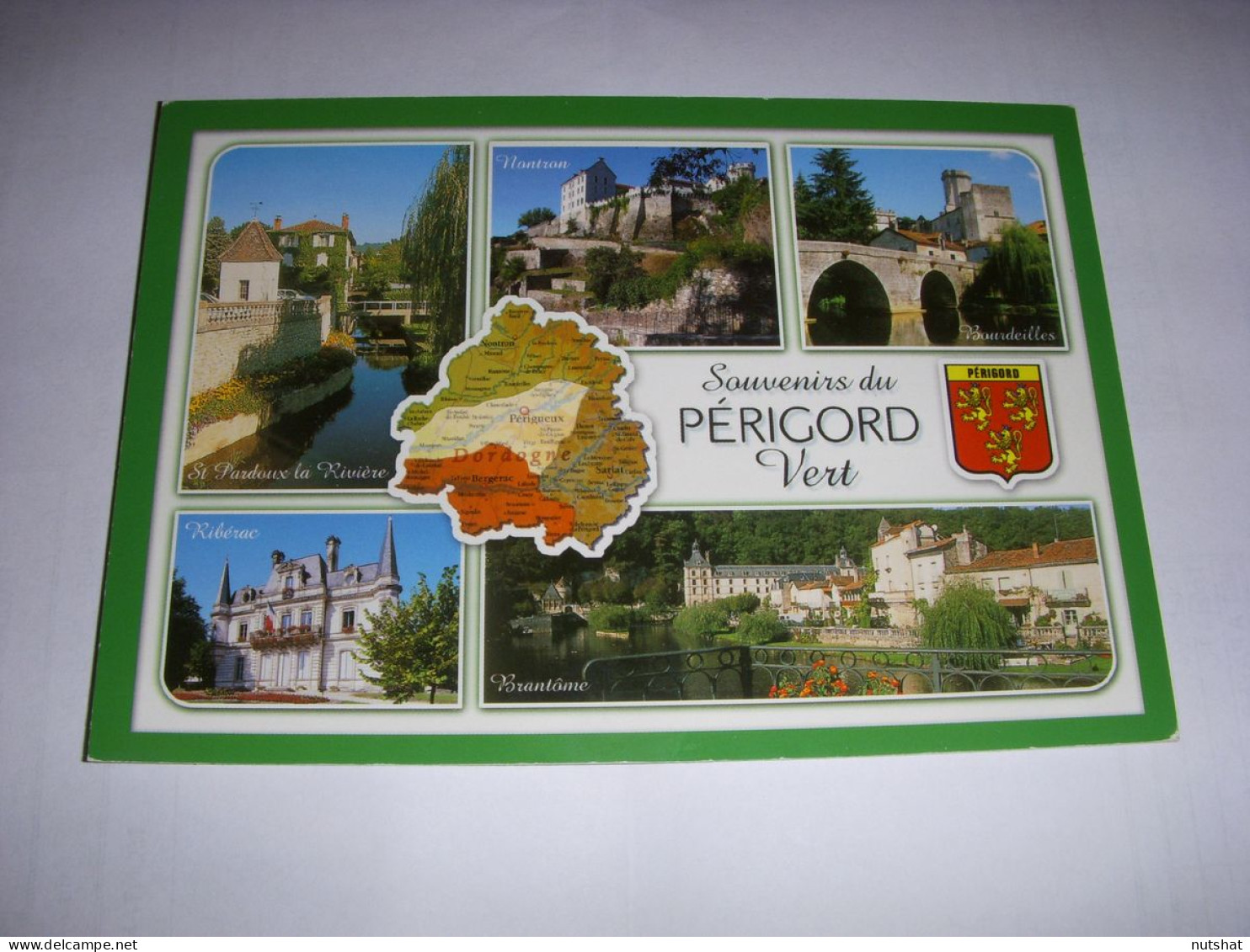 CP CARTE POSTALE DORDOGNE PERIGORD VERT BRANTOME RIBERAC - ECRITE En 2014 - Brantome