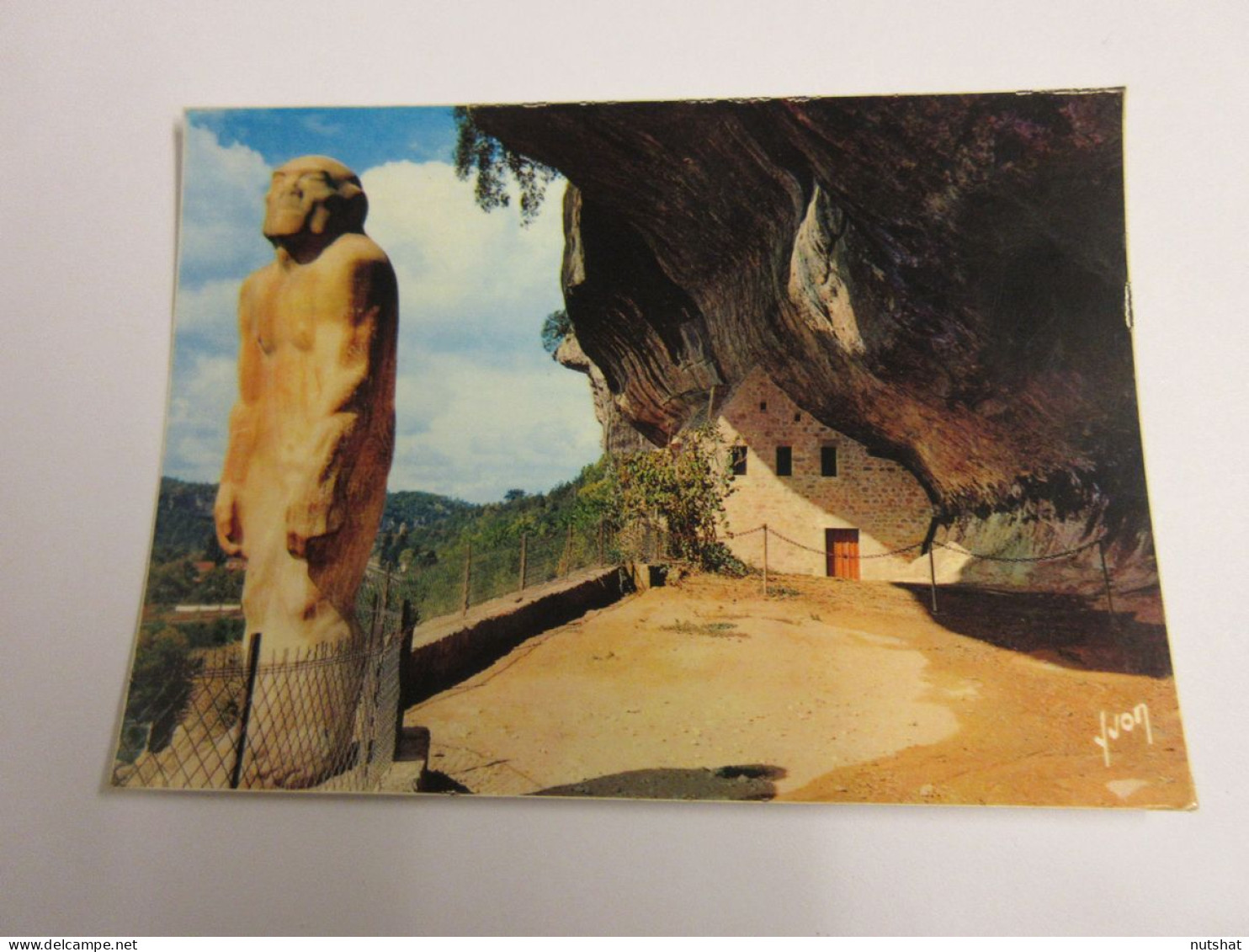 CP CARTE POSTALE DORDOGNE Les EYZIES Le MOUSTERIEN HOMME PREHISTORIQUE           - Other & Unclassified