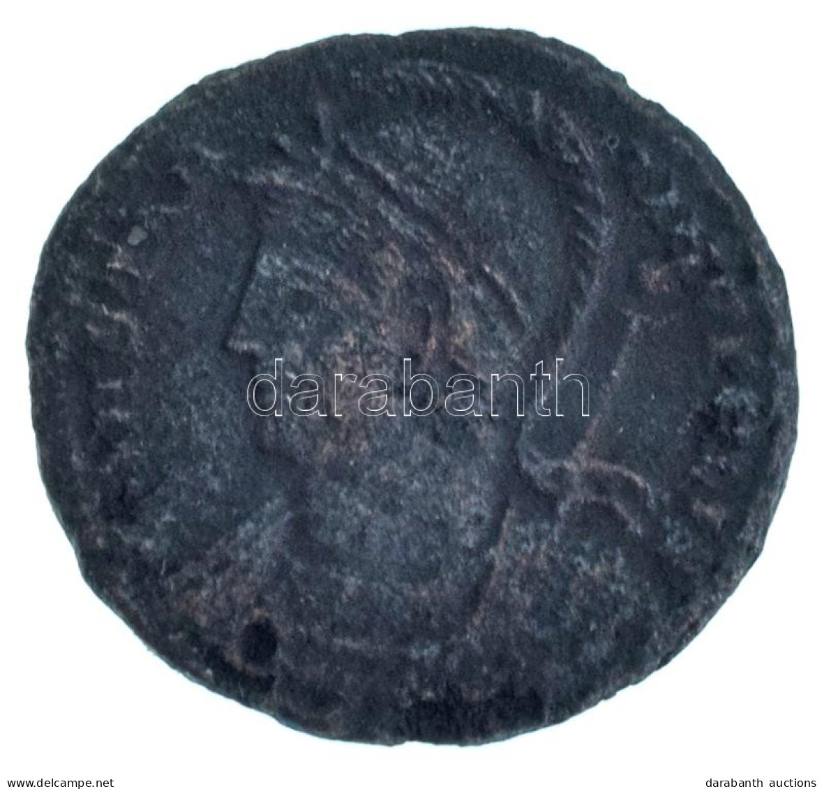 Római Birodalom / Siscia / I. Constantius 334-335. AE Follis Bronz (2,04g) T:VF Roman Empire / Siscia / Constantius I 33 - Unclassified