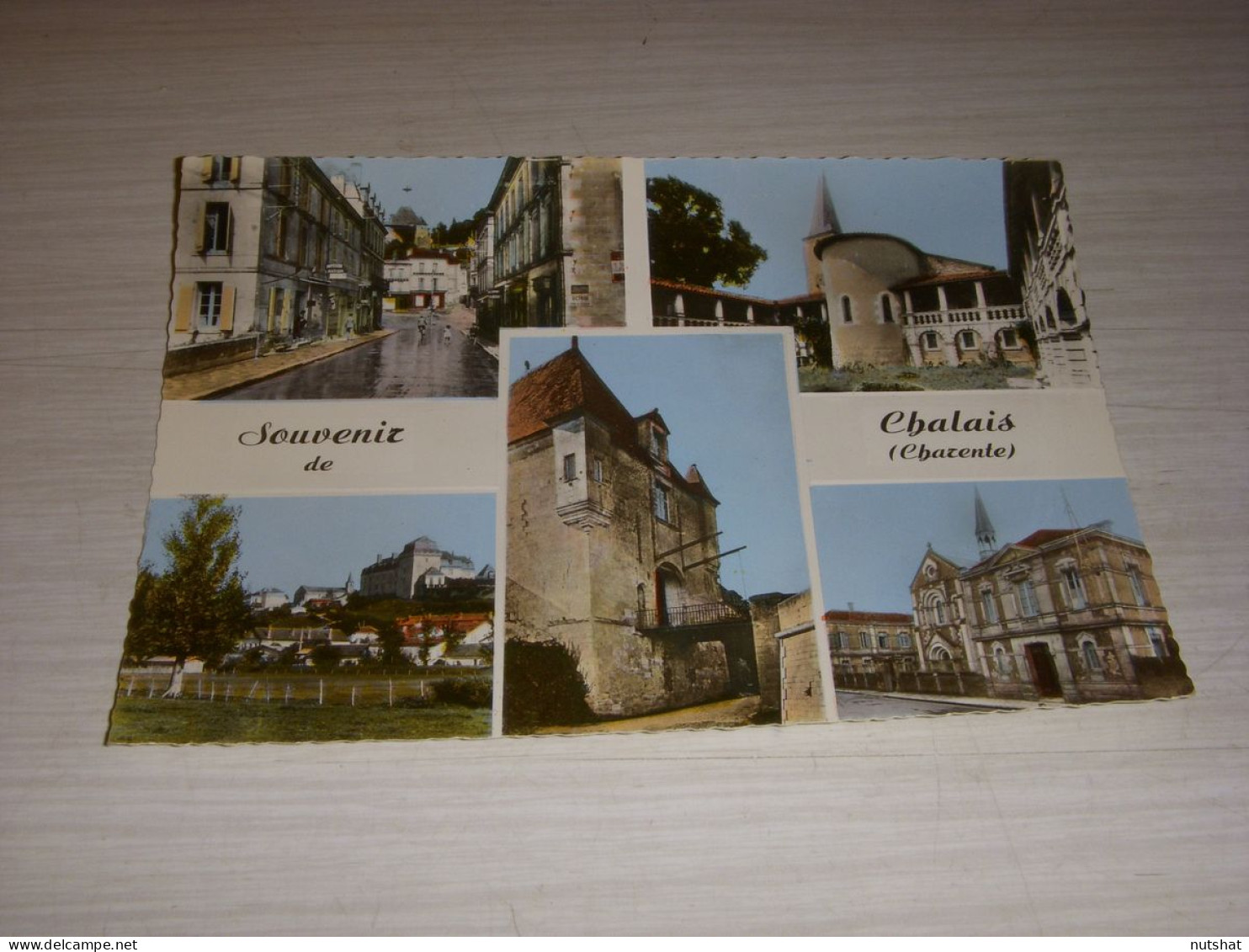 CP CARTE POSTALE CHARENTE SOUVENIR De CHALAIS - ECRITE En 1978 - Autres & Non Classés