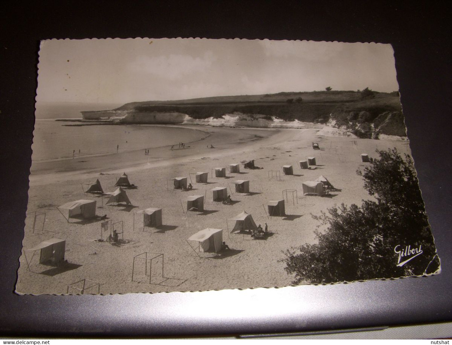 CP CARTE POSTALE CHARENTE MARITIME MESCHERS Les BAINS NONNES - ECRITE En 1953 - Meschers