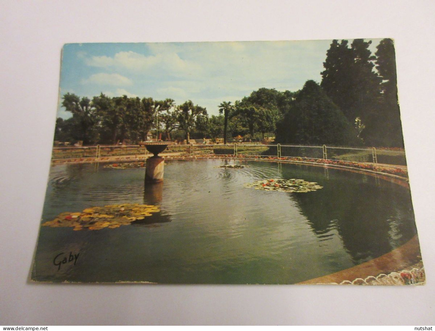 CP CARTE POSTALE CHARENTE MARITIME ROCHEFORT JARDINS De La PREFECTURE MARITIME   - Rochefort